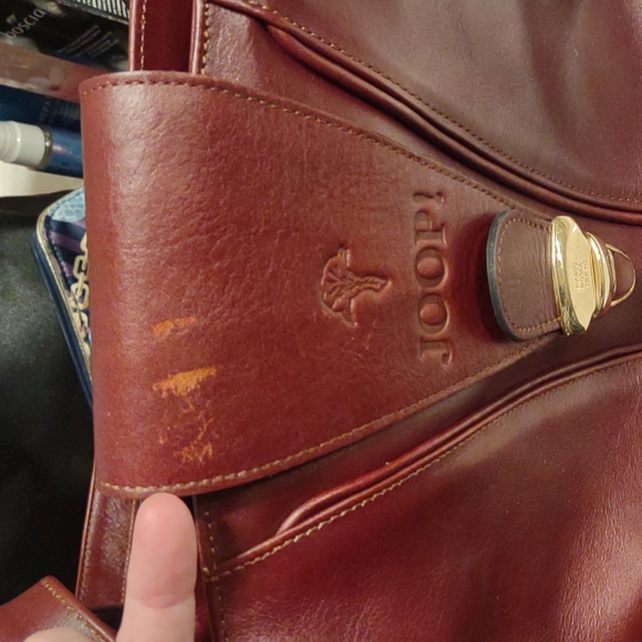 Vintage Joop brown leather bag - Picture 12 of 13